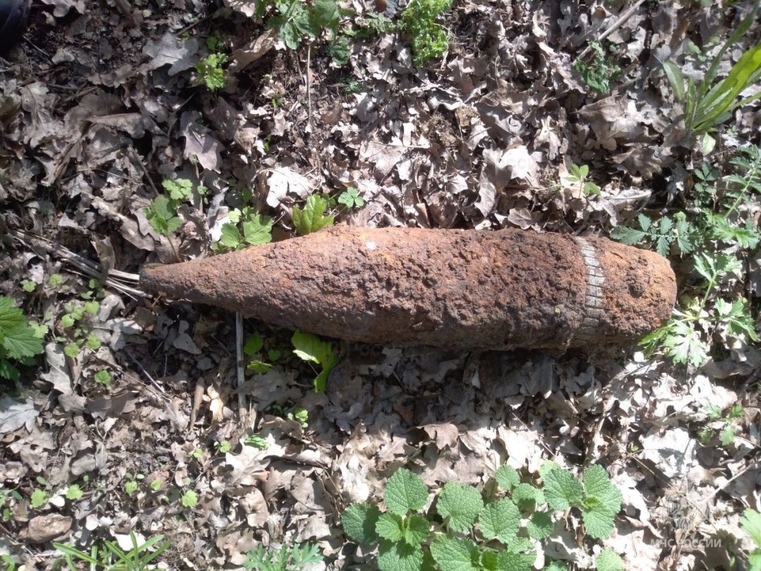 В городе Строитель на улице Конева обнаружен взрывоопасный предмет